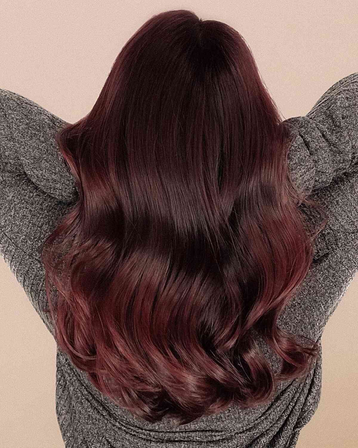 Cherry Cola Hair Color Is Starting a Trend: See All 26 Stunning Examples