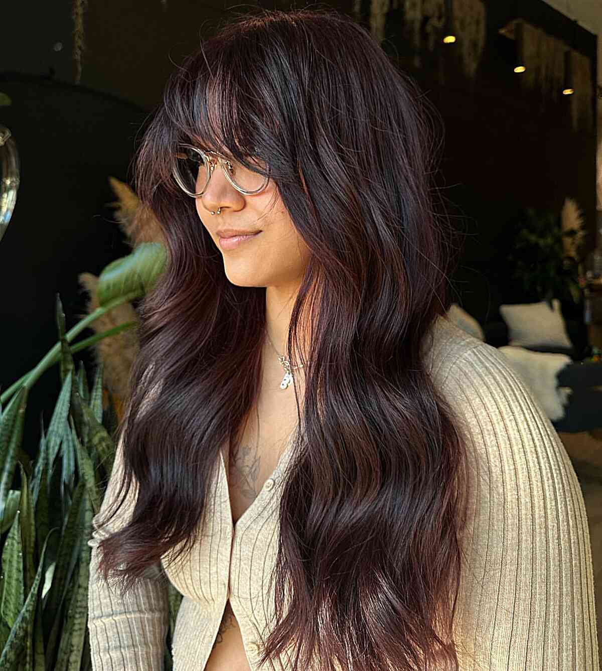 Cherry Cola Hair Color Is Starting a Trend: See All 26 Stunning Examples