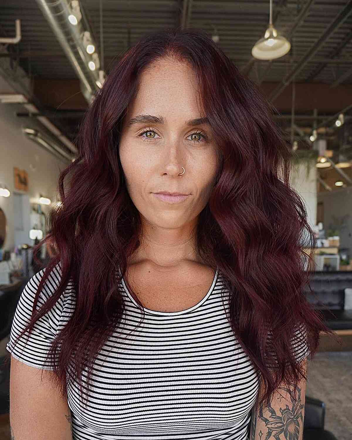 Cherry Cola Hair Color Is Starting a Trend: See All 26 Stunning Examples