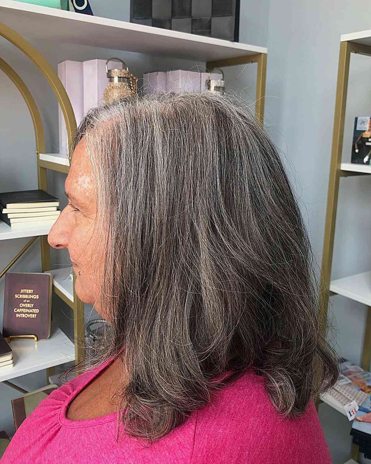 25 Stunning Ways To Do Grey Blending for Dark Hair