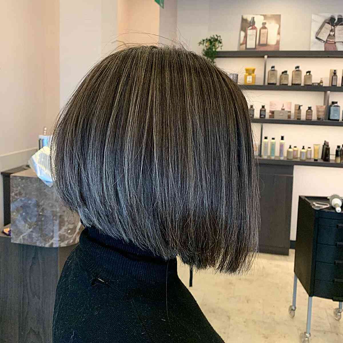 25 Stunning Ways To Do Grey Blending for Dark Hair