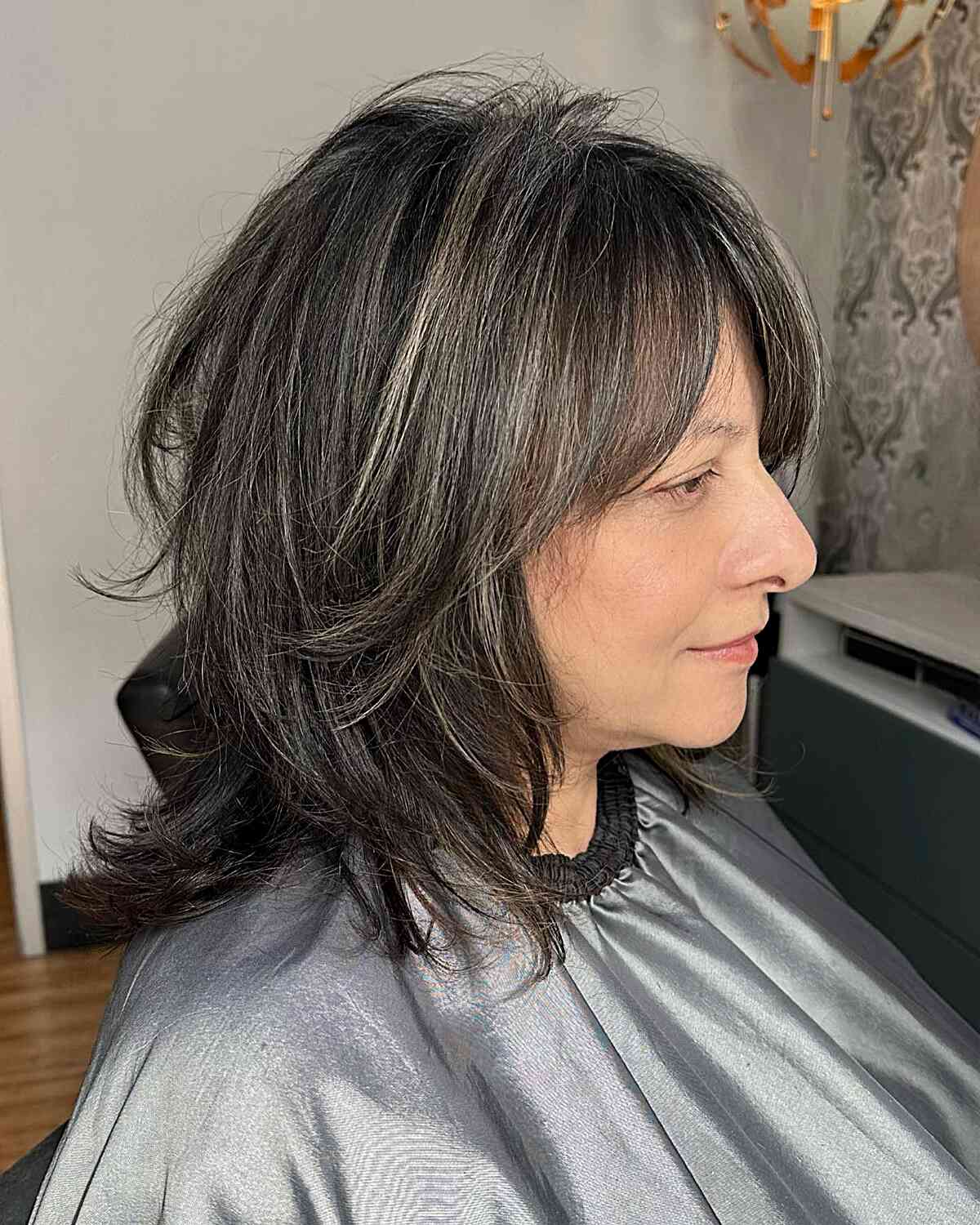 25 Stunning Ways To Do Grey Blending for Dark Hair