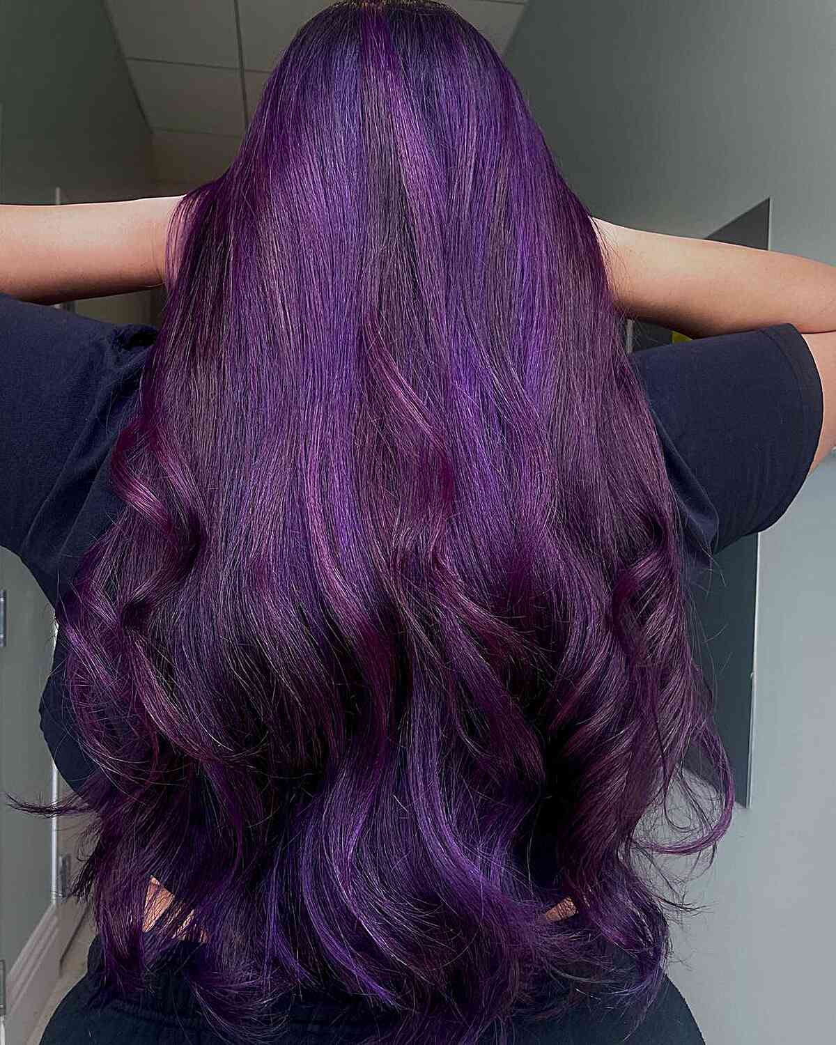 Midnight Purple Is The Hair Color You Can’t Miss In 2025