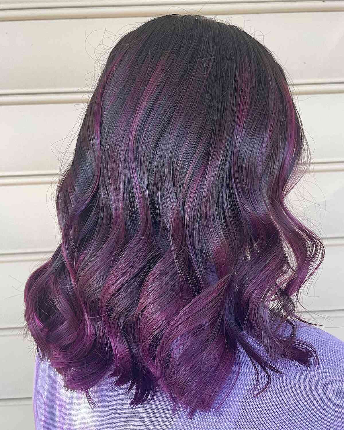 Midnight Purple Is The Hair Color You Can’t Miss In 2025
