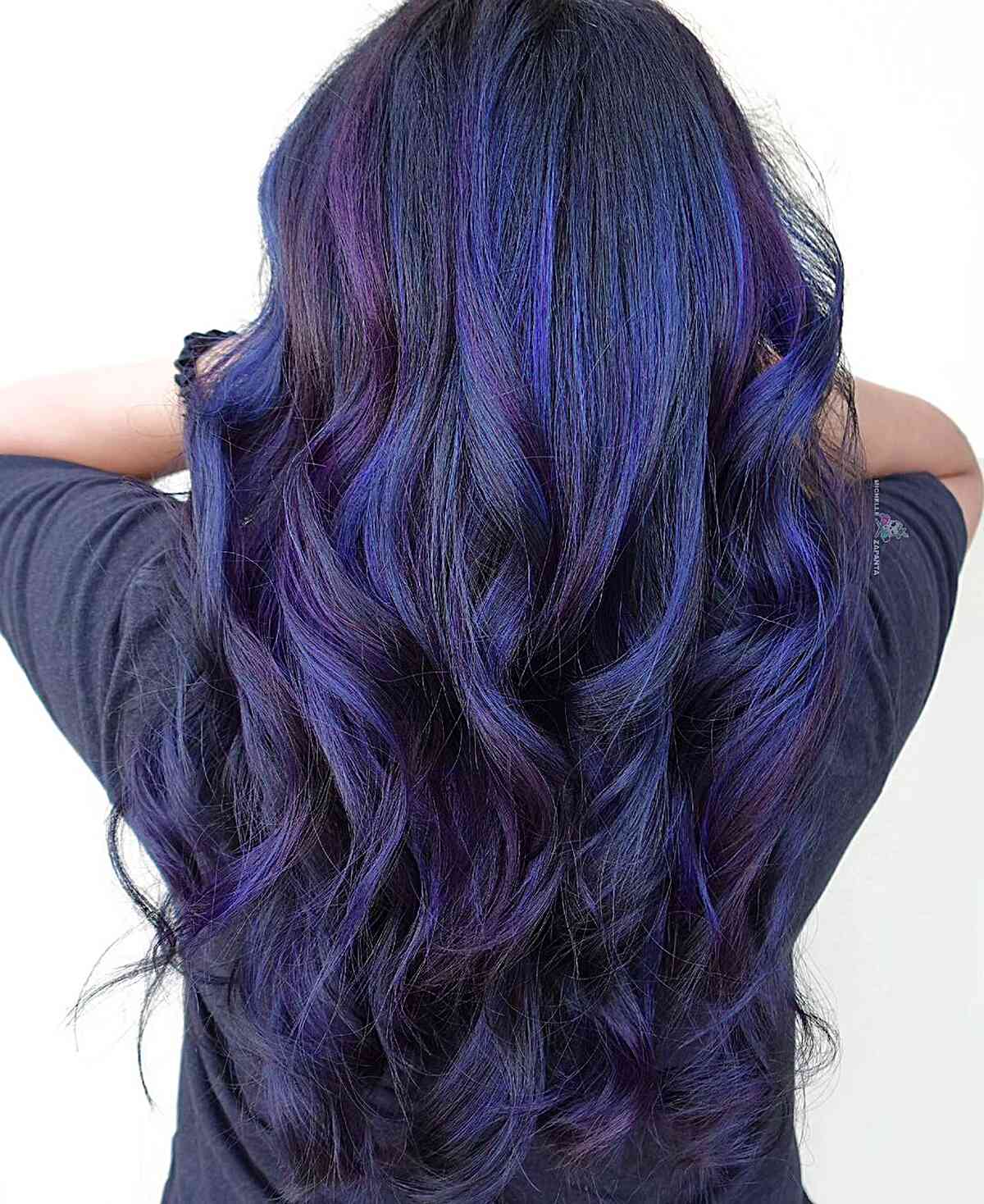 Midnight Purple Is The Hair Color You Can’t Miss In 2025