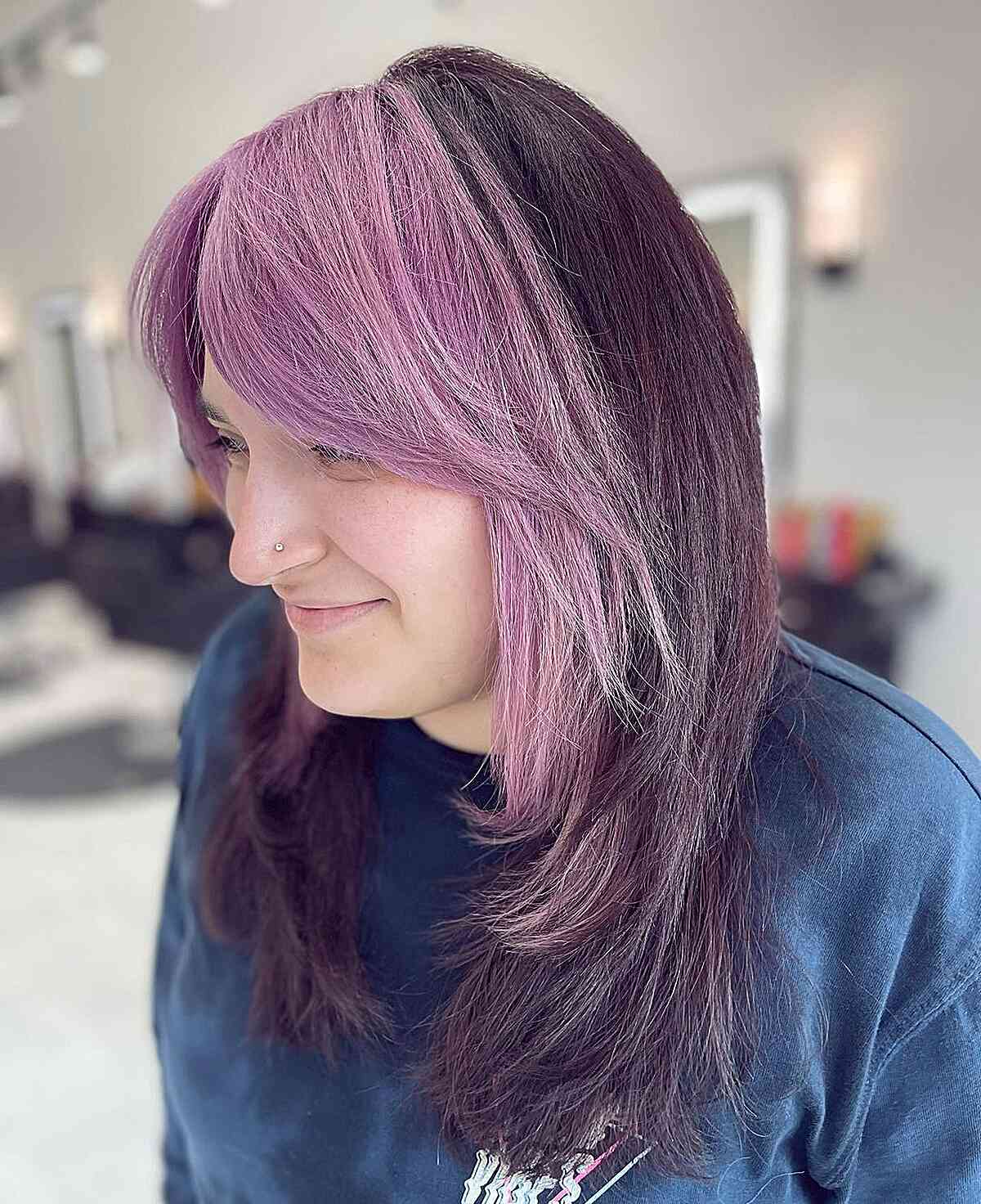 Midnight Purple Is The Hair Color You Can’t Miss In 2025