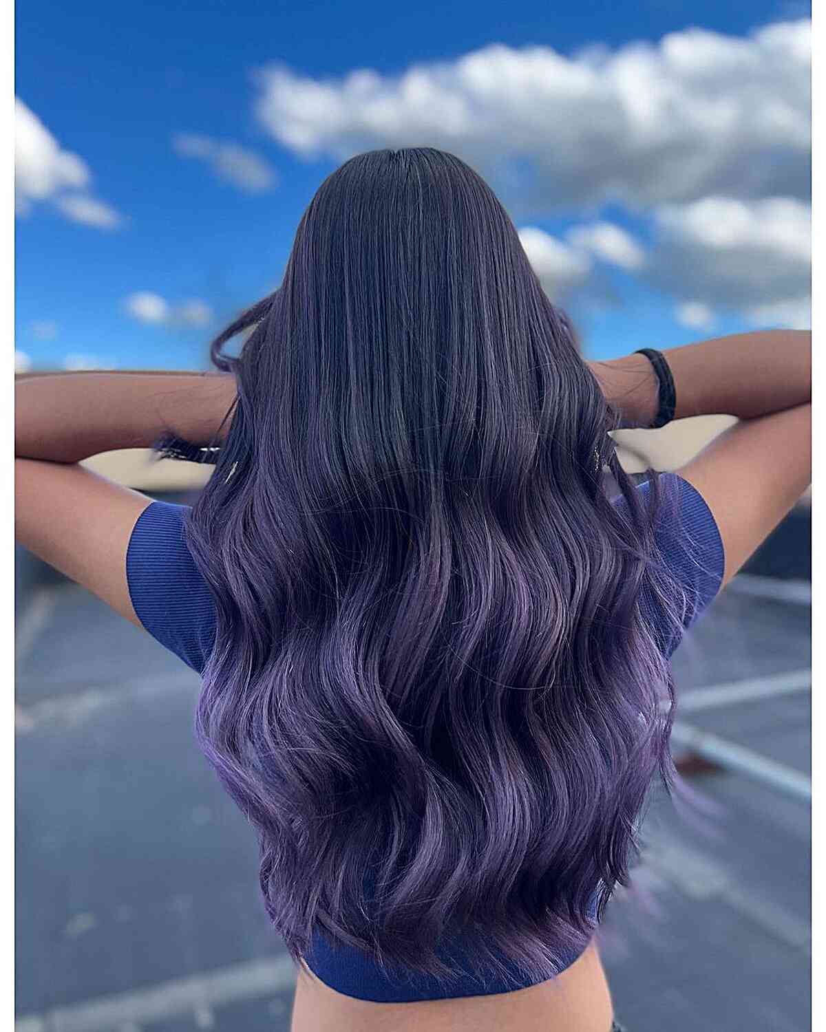 Midnight Purple Is The Hair Color You Can’t Miss In 2025