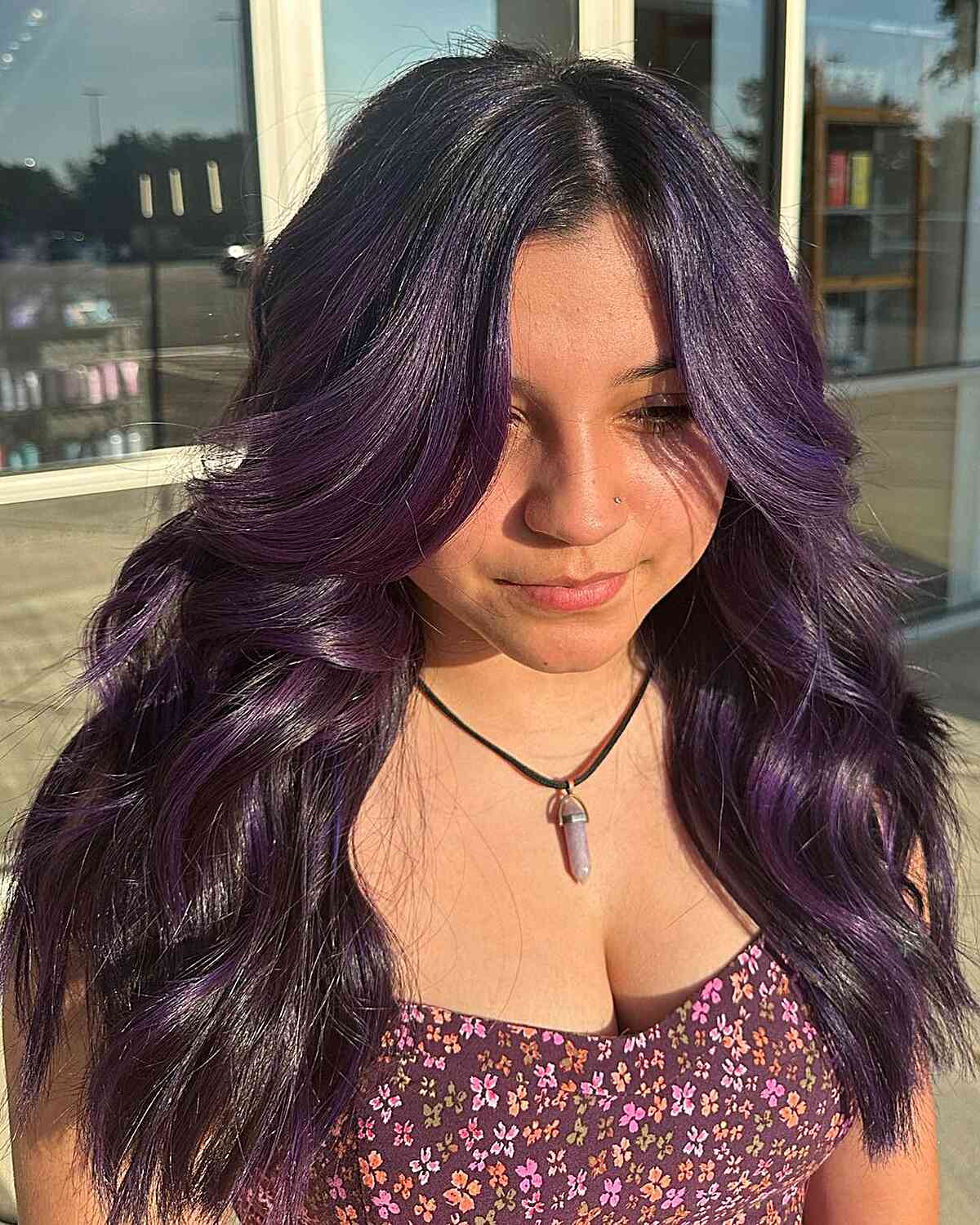 Midnight Purple Is The Hair Color You Can’t Miss In 2025