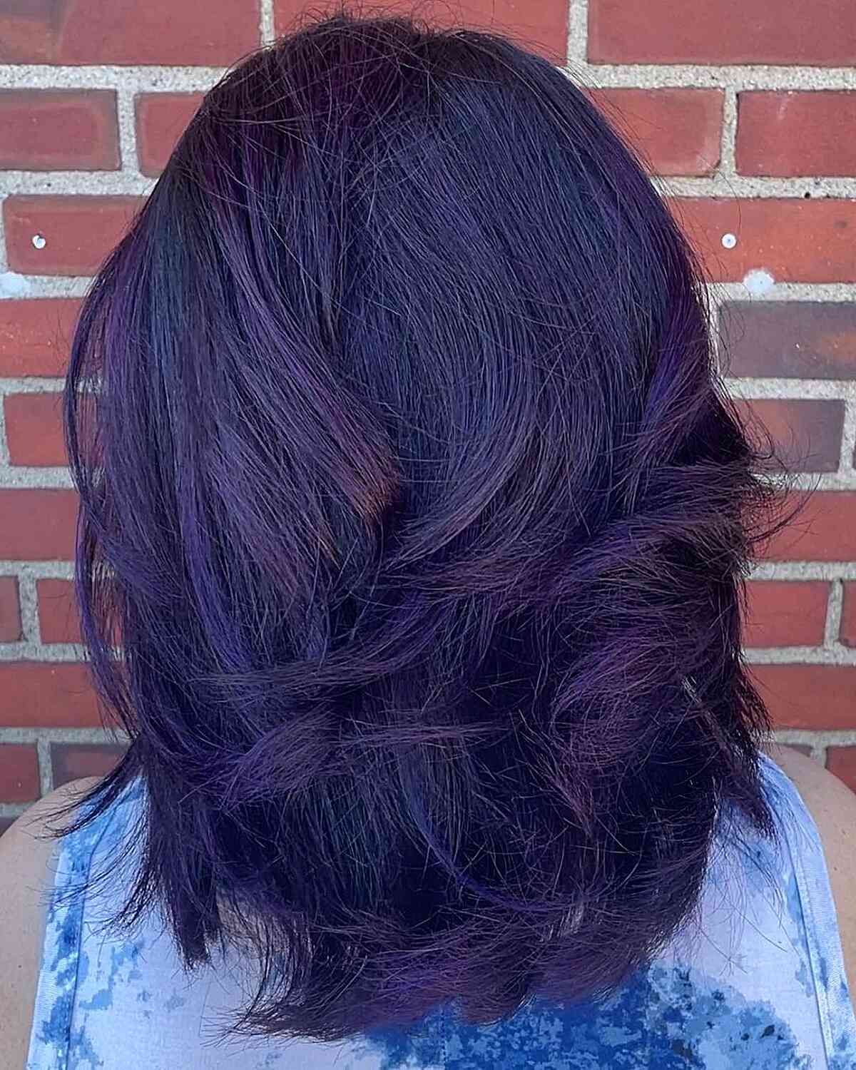 Midnight Purple Is The Hair Color You Can’t Miss In 2025