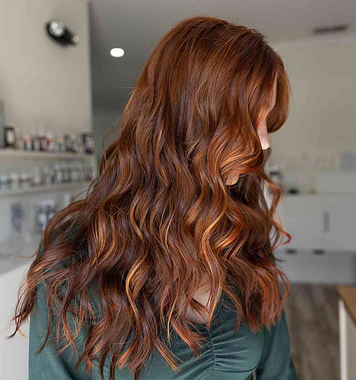26 Trendy Auburn Balayage Hair Color Ideas