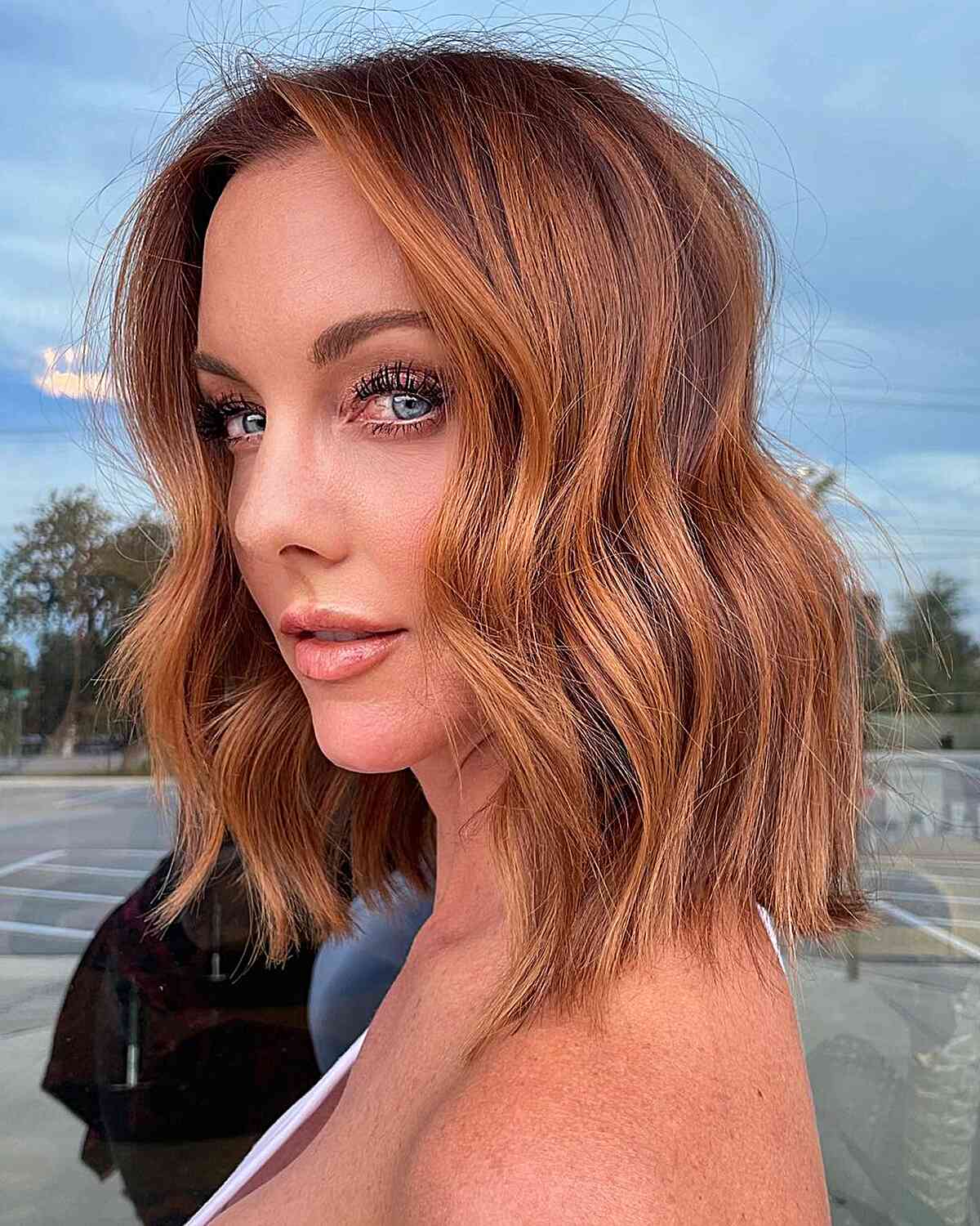 26 Trendy Auburn Balayage Hair Color Ideas