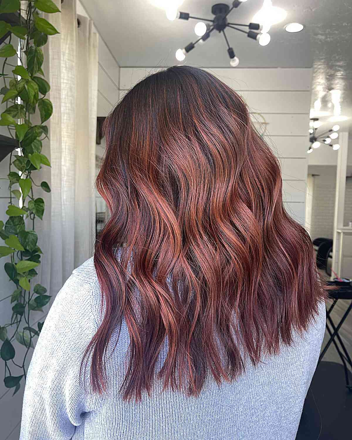 26 Trendy Auburn Balayage Hair Color Ideas