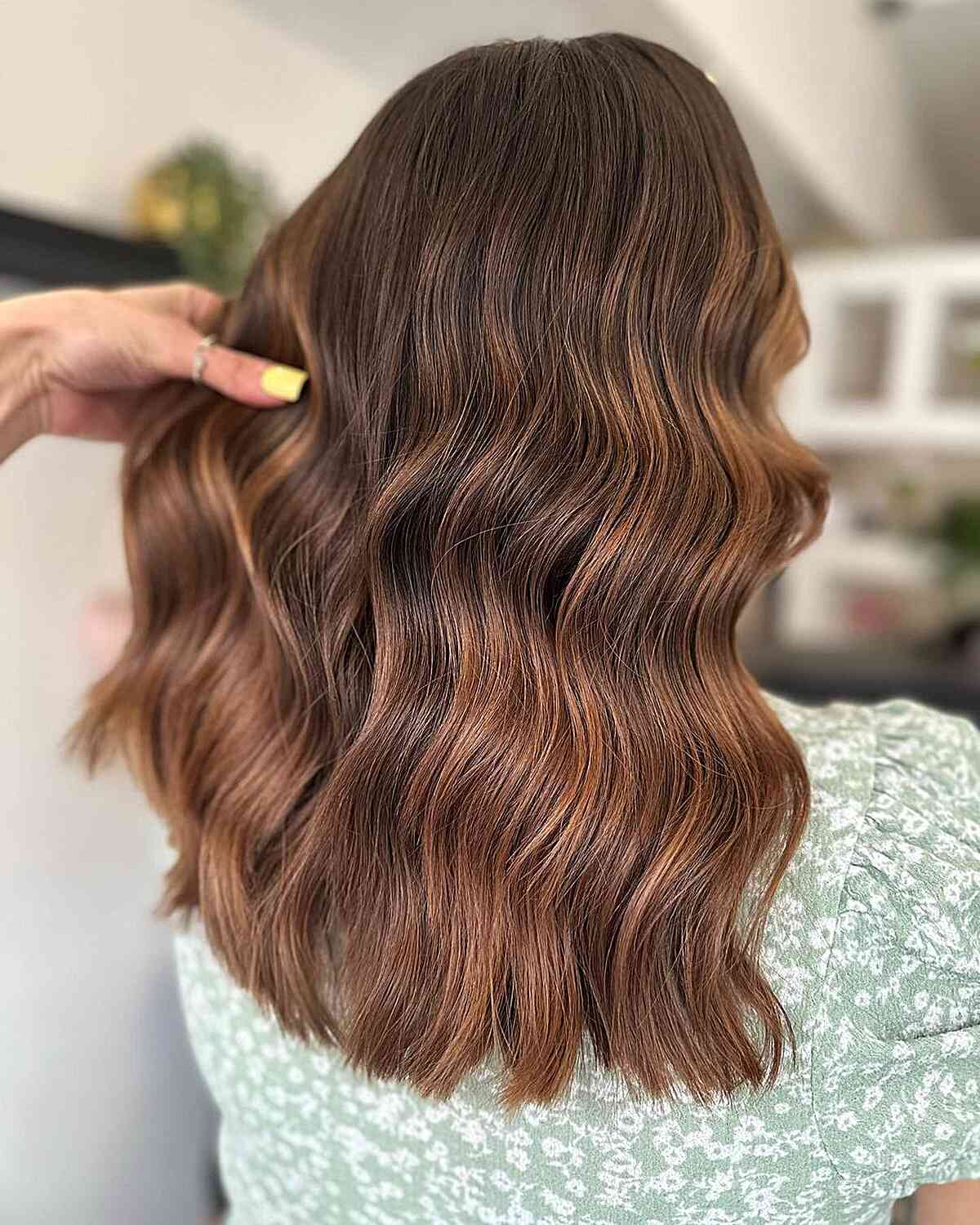 26 Trendy Auburn Balayage Hair Color Ideas