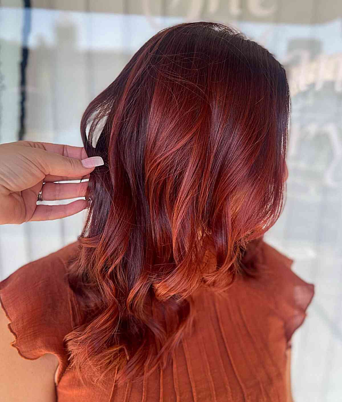 26 Trendy Auburn Balayage Hair Color Ideas