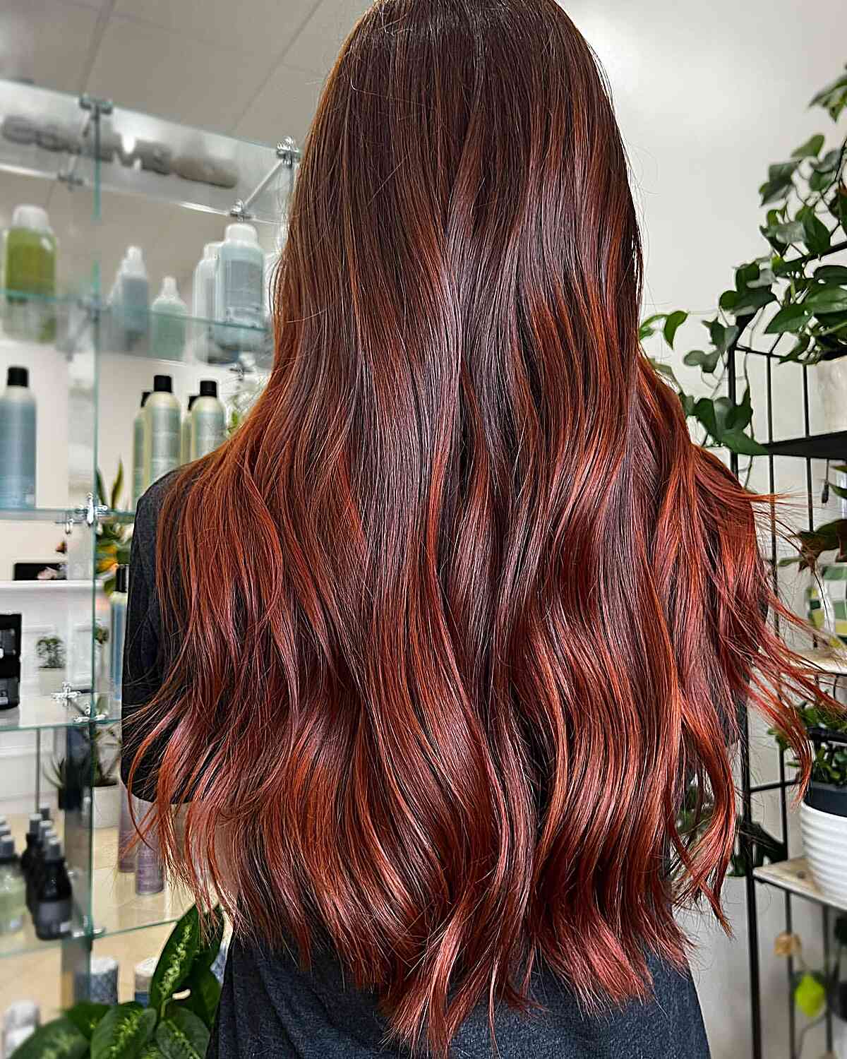 26 Trendy Auburn Balayage Hair Color Ideas