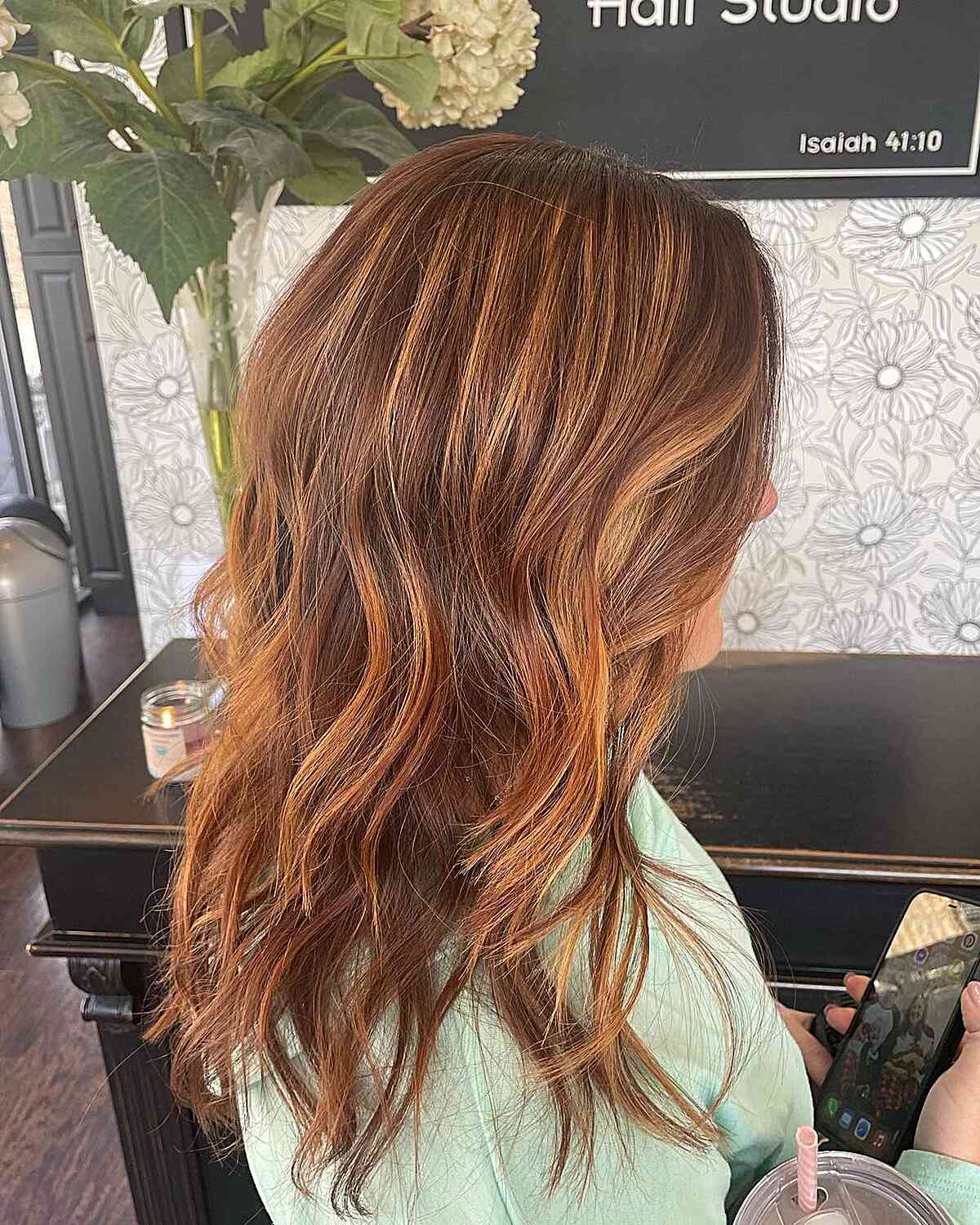 26 Trendy Auburn Balayage Hair Color Ideas