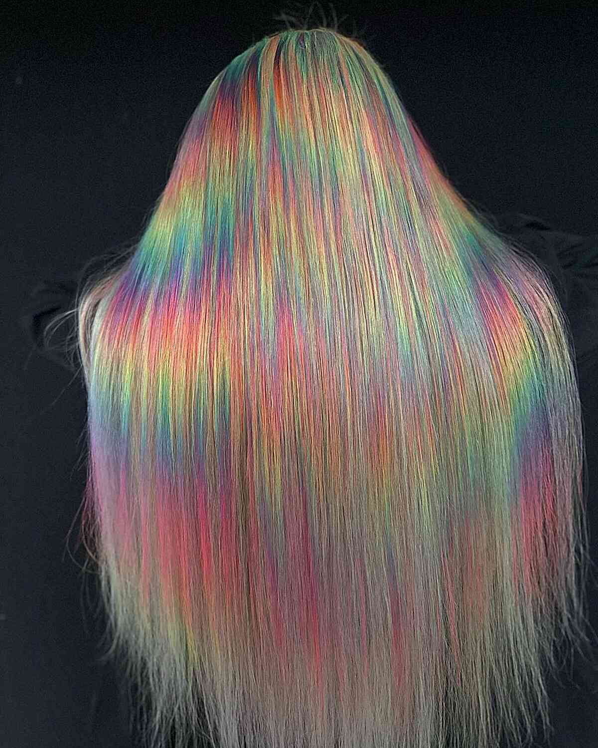 25 Amazing Holographic Hair Color Ideas You Have to See