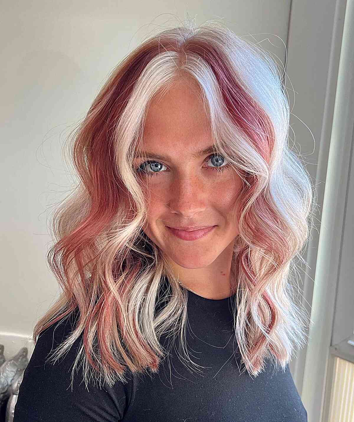 28 Skunk Stripe Hair Ideas to Try This Trend Yourself