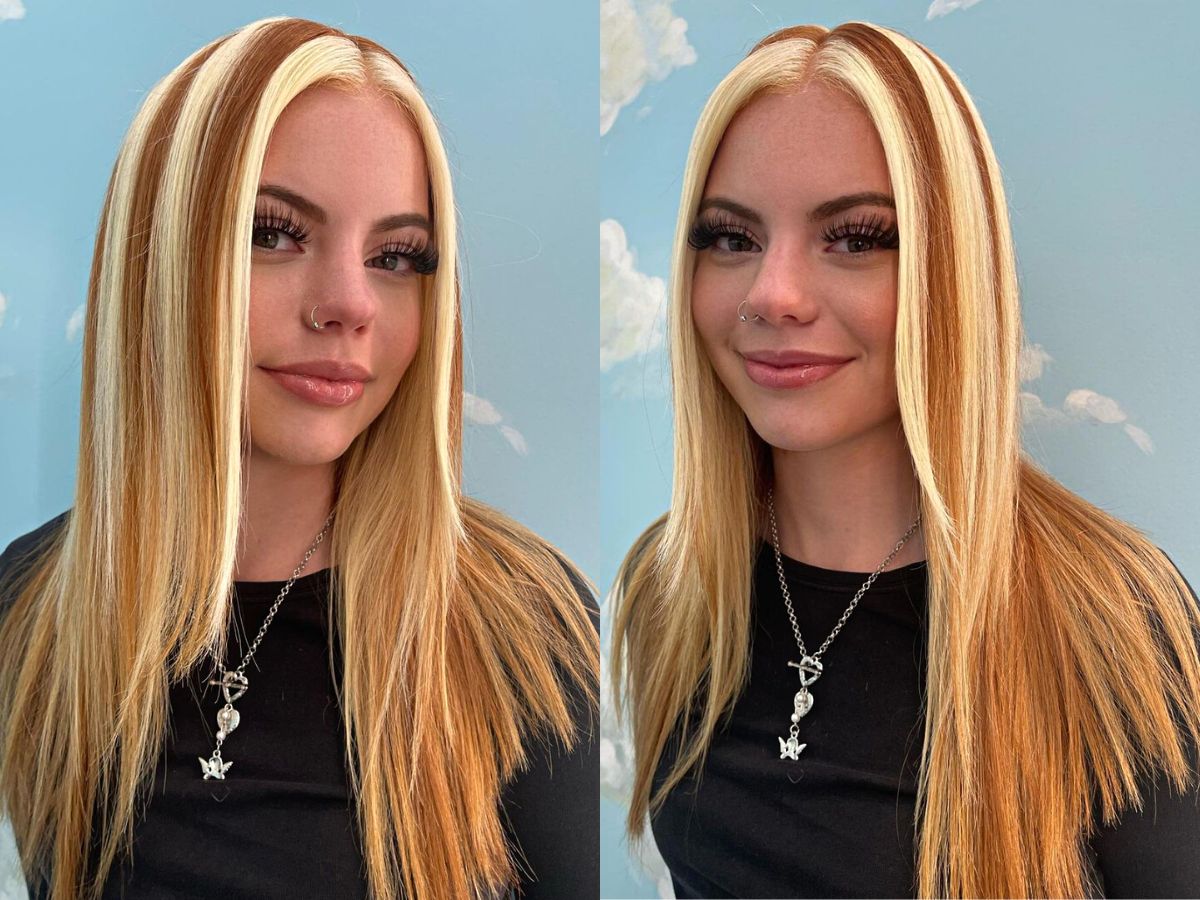 28 Skunk Stripe Hair Ideas to Try This Trend Yourself