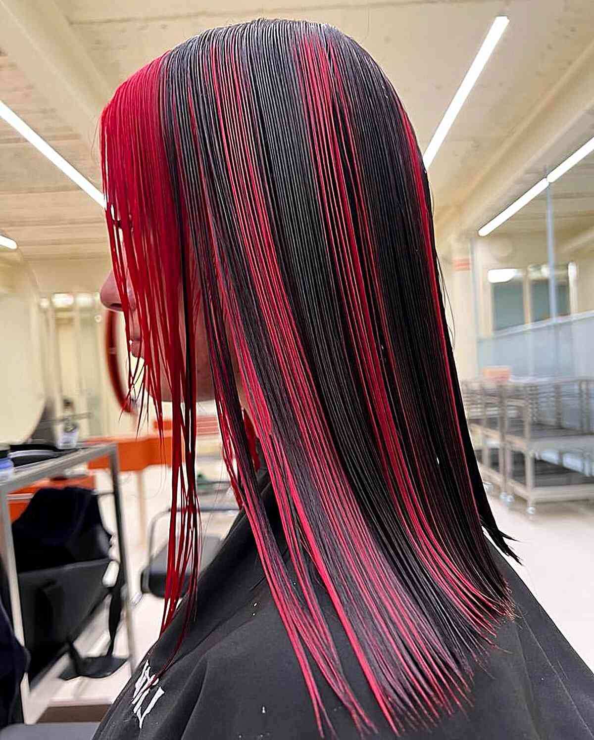 28 Skunk Stripe Hair Ideas to Try This Trend Yourself