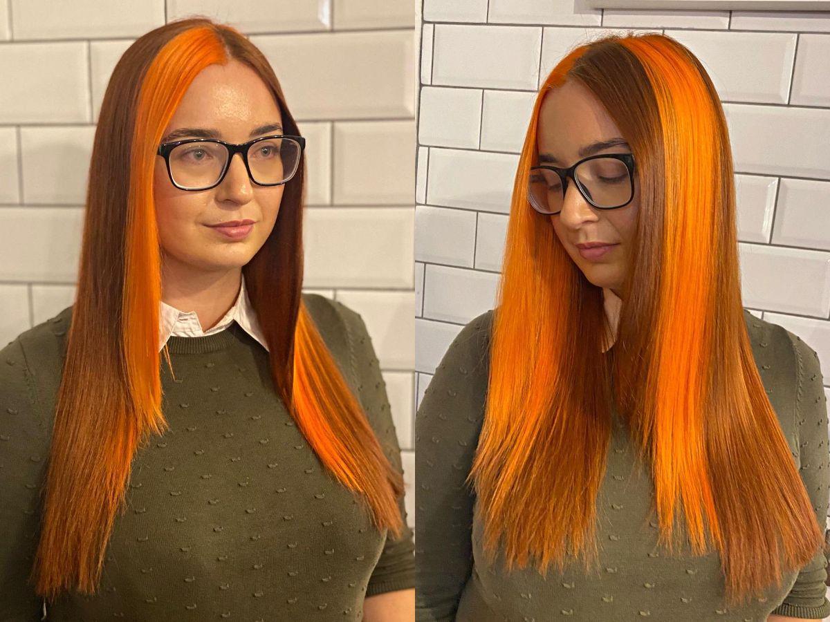28 Skunk Stripe Hair Ideas to Try This Trend Yourself