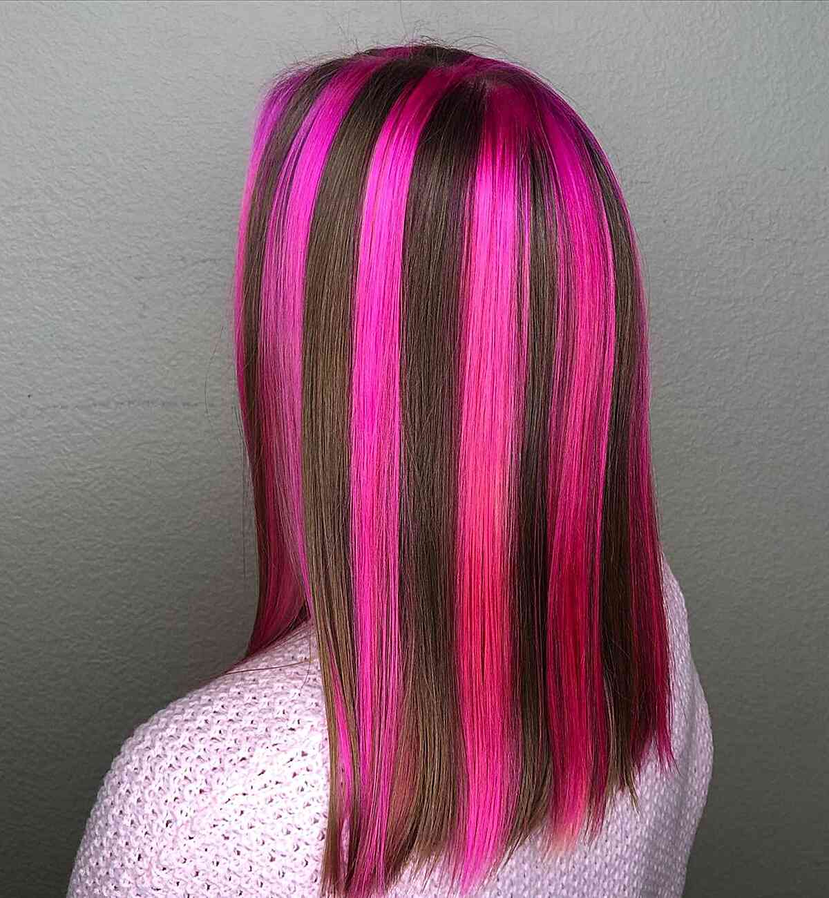 28 Skunk Stripe Hair Ideas to Try This Trend Yourself