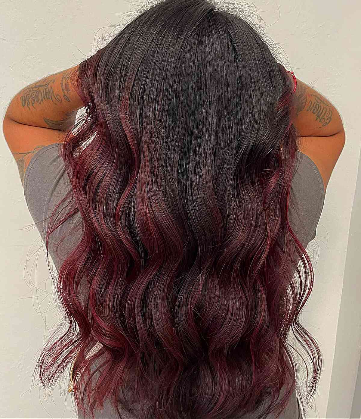 25 Burgundy Balayage Hair Color Ideas for a Cool Reddish Hue
