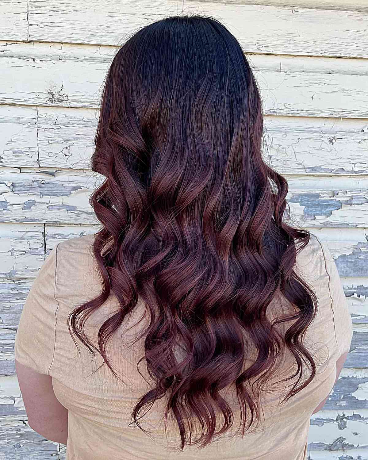 25 Burgundy Balayage Hair Color Ideas for a Cool Reddish Hue