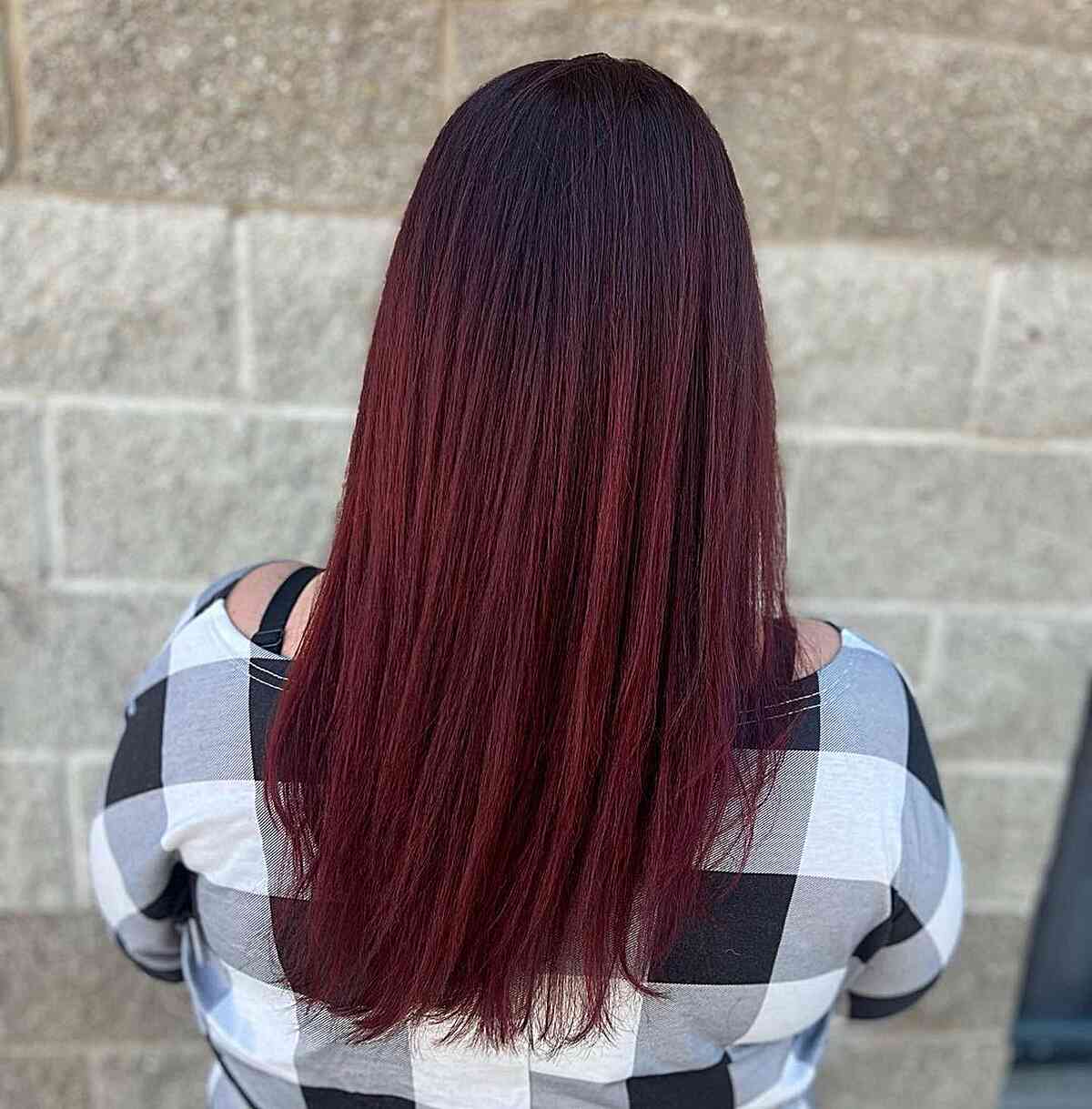 25 Burgundy Balayage Hair Color Ideas for a Cool Reddish Hue