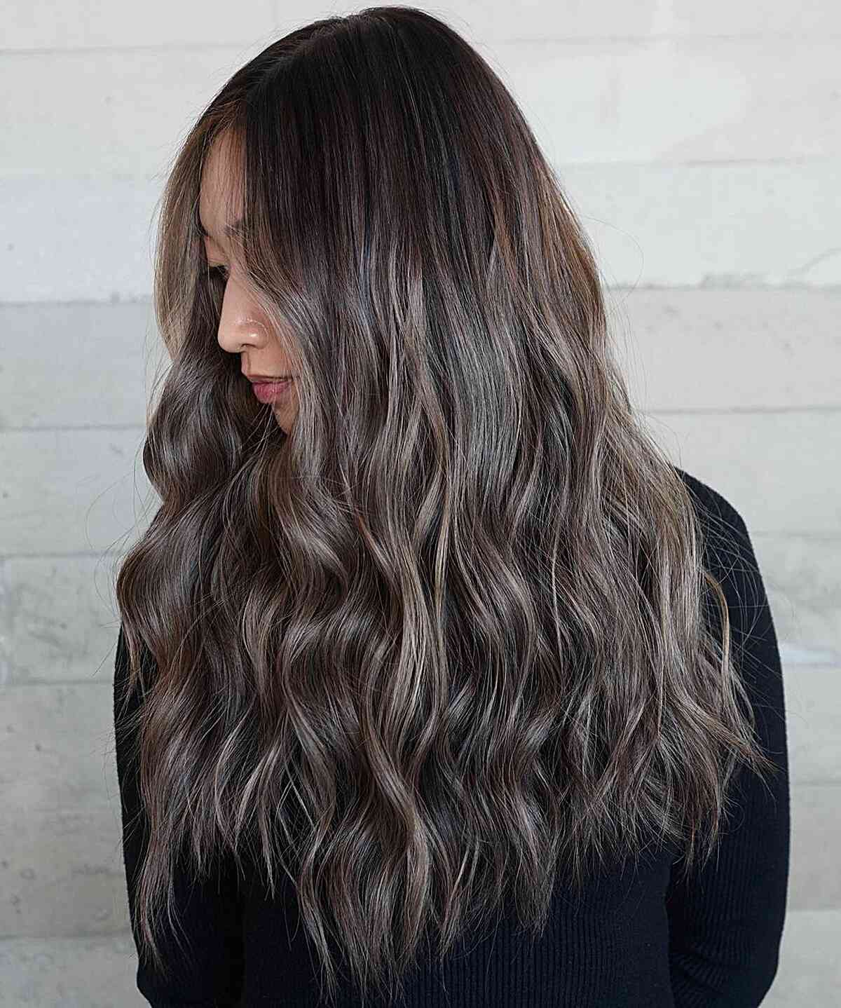 25 Gorgeous Mushroom Brown Balayage Hair Color Ideas