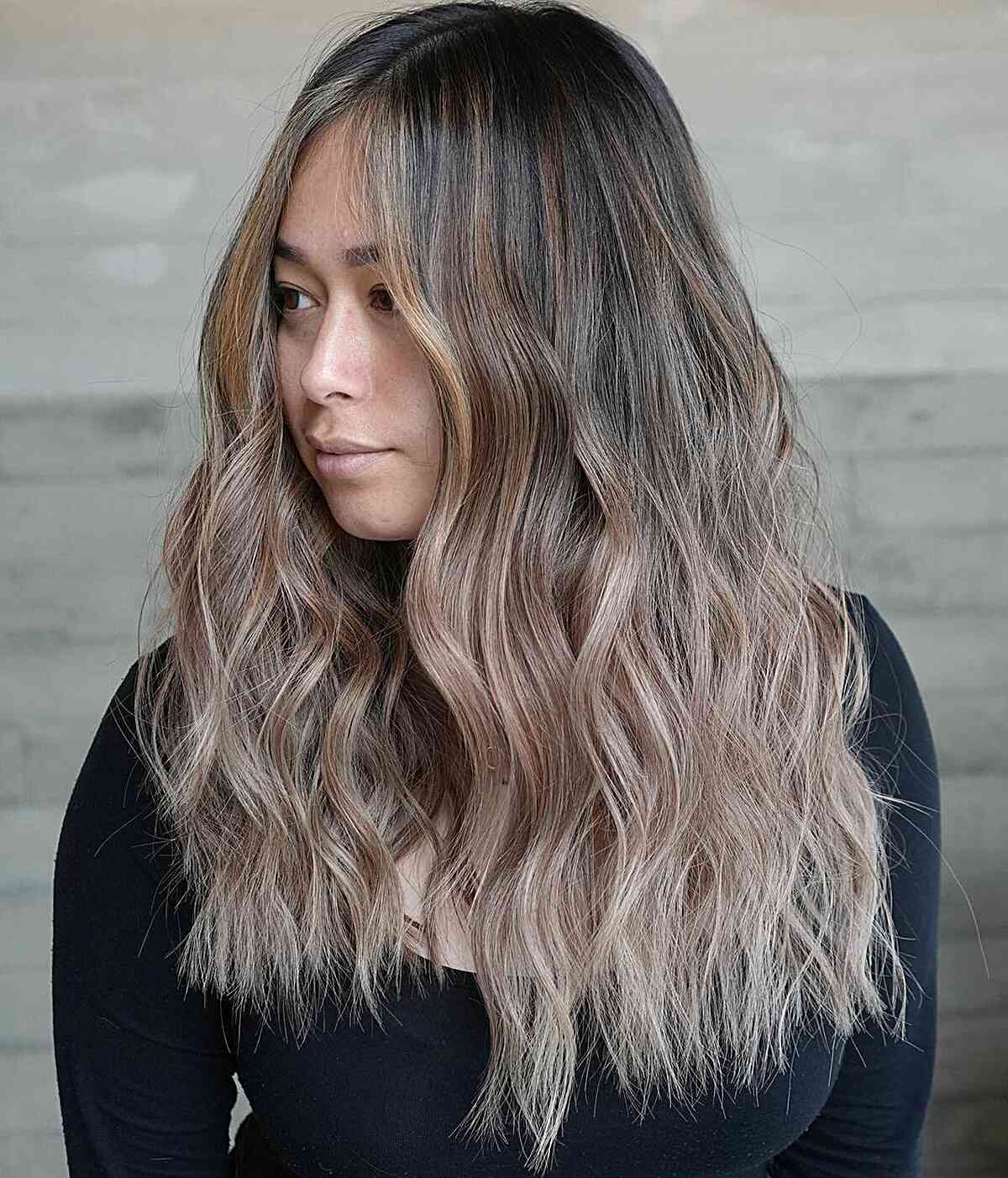 25 Gorgeous Mushroom Brown Balayage Hair Color Ideas