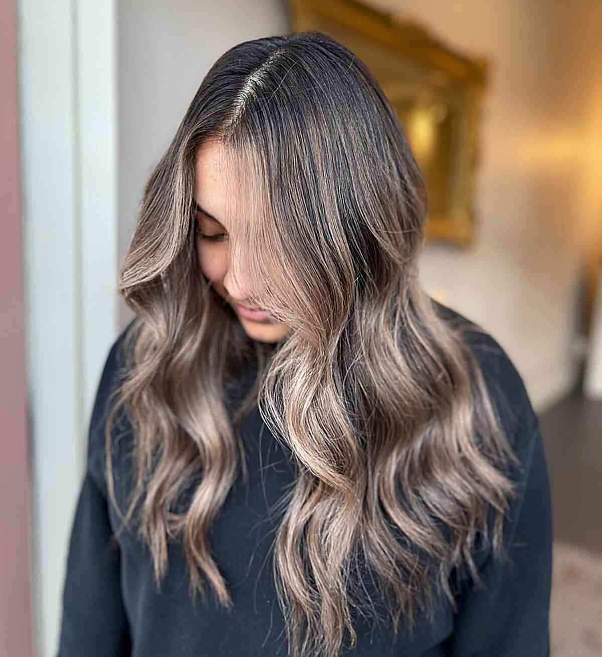 25 Gorgeous Mushroom Brown Balayage Hair Color Ideas