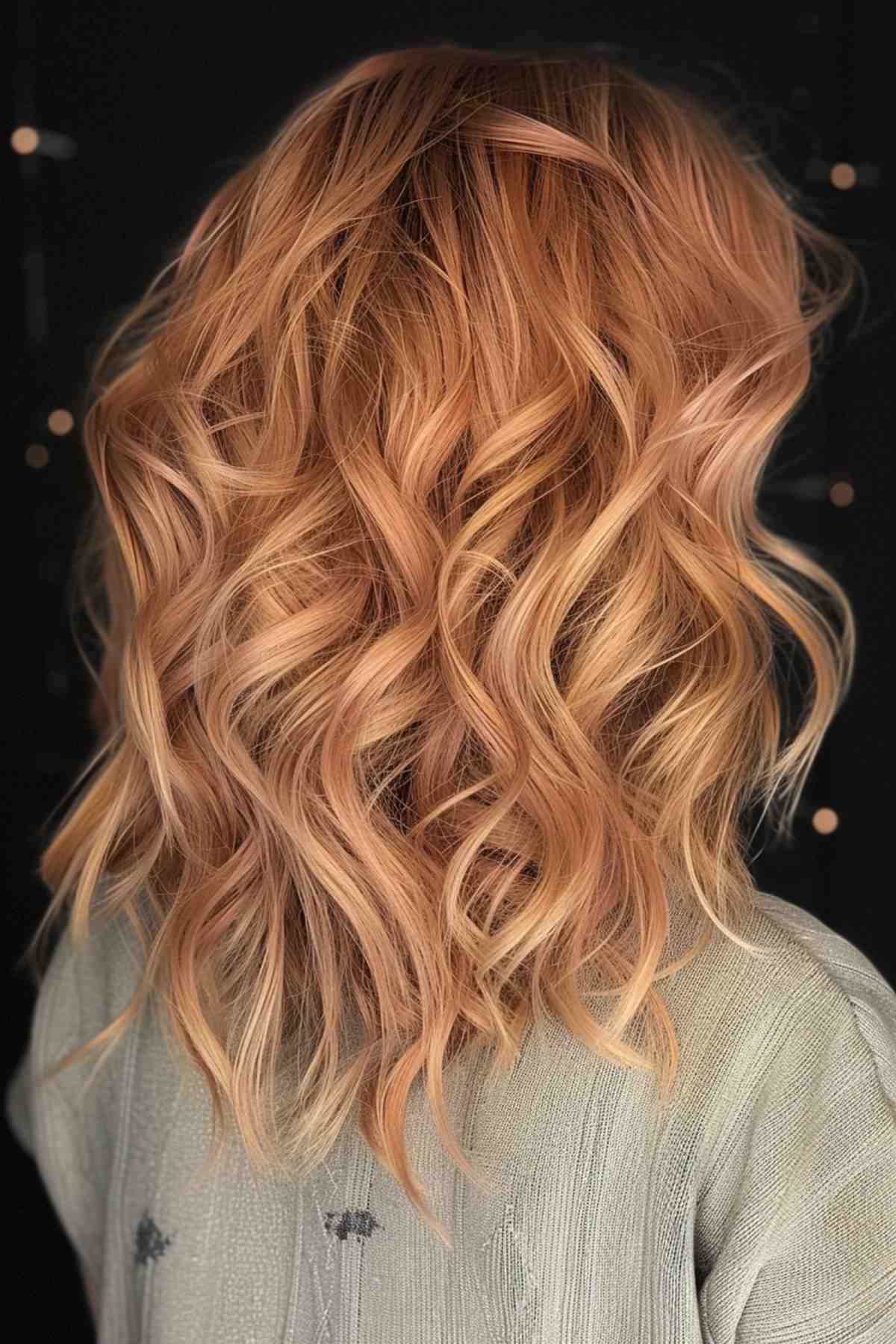 24 Sweetest Strawberry Blonde Balayage Hair Color Ideas