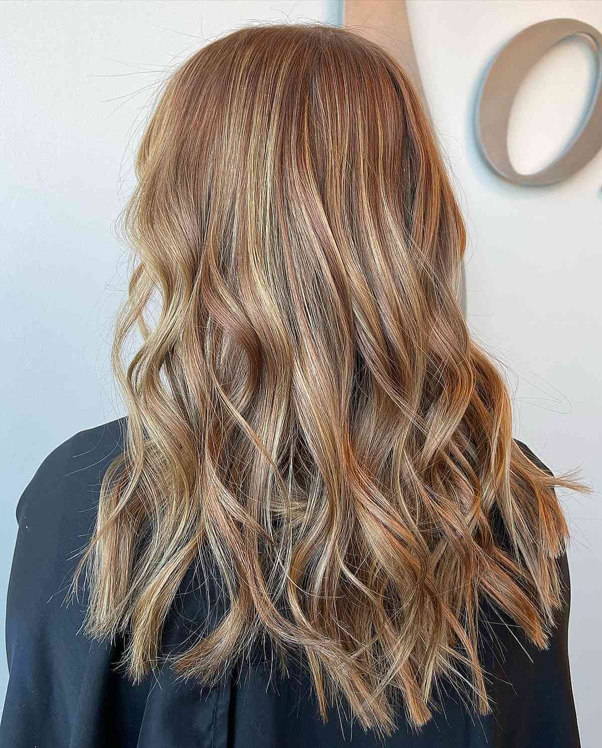24 Sweetest Strawberry Blonde Balayage Hair Color Ideas