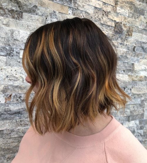 39 Sweetest Caramel Highlights on Brown Hair