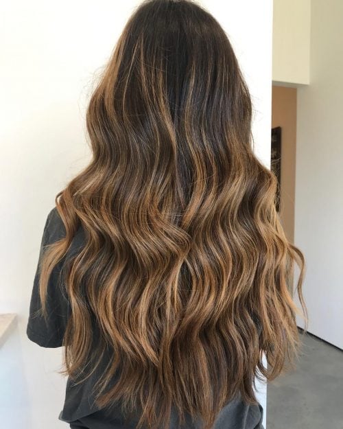 39 Sweetest Caramel Highlights on Brown Hair