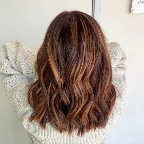 39 Sweetest Caramel Highlights on Brown Hair
