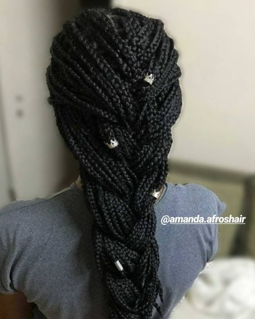 43 Box Braids Hairstyles for Black Women (2025 Trends)