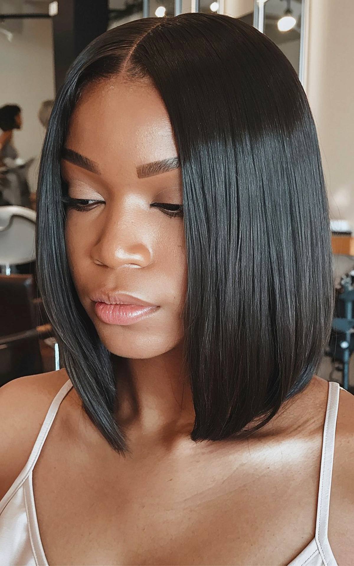 16 Silk Press Bob Hairstyles for 2025 That Will Have You Obsessed with Smooth, Sleek Hair