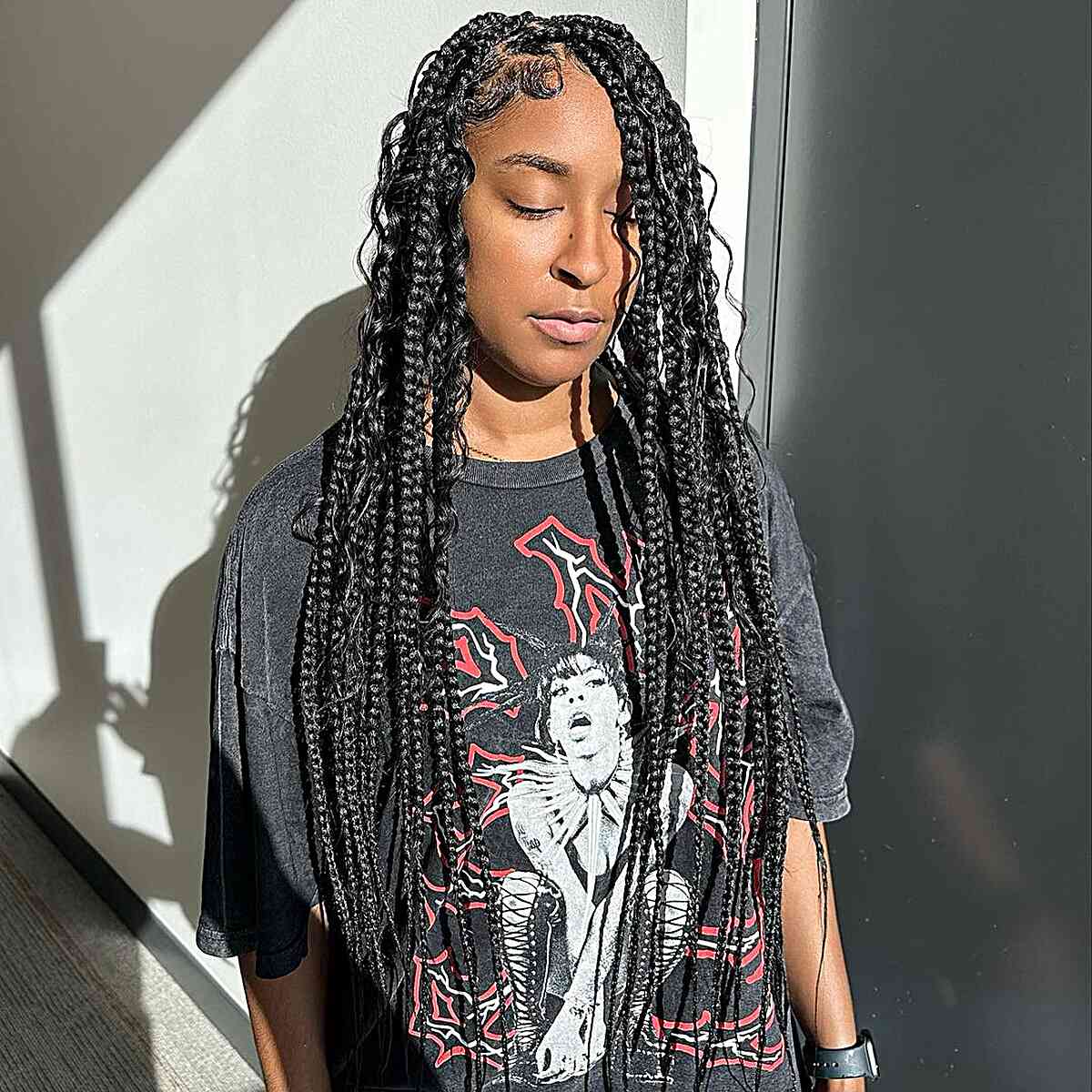 Boho Knotless Braids Are Hot Right Now &#8211; Here Are 25 Perfect Ideas