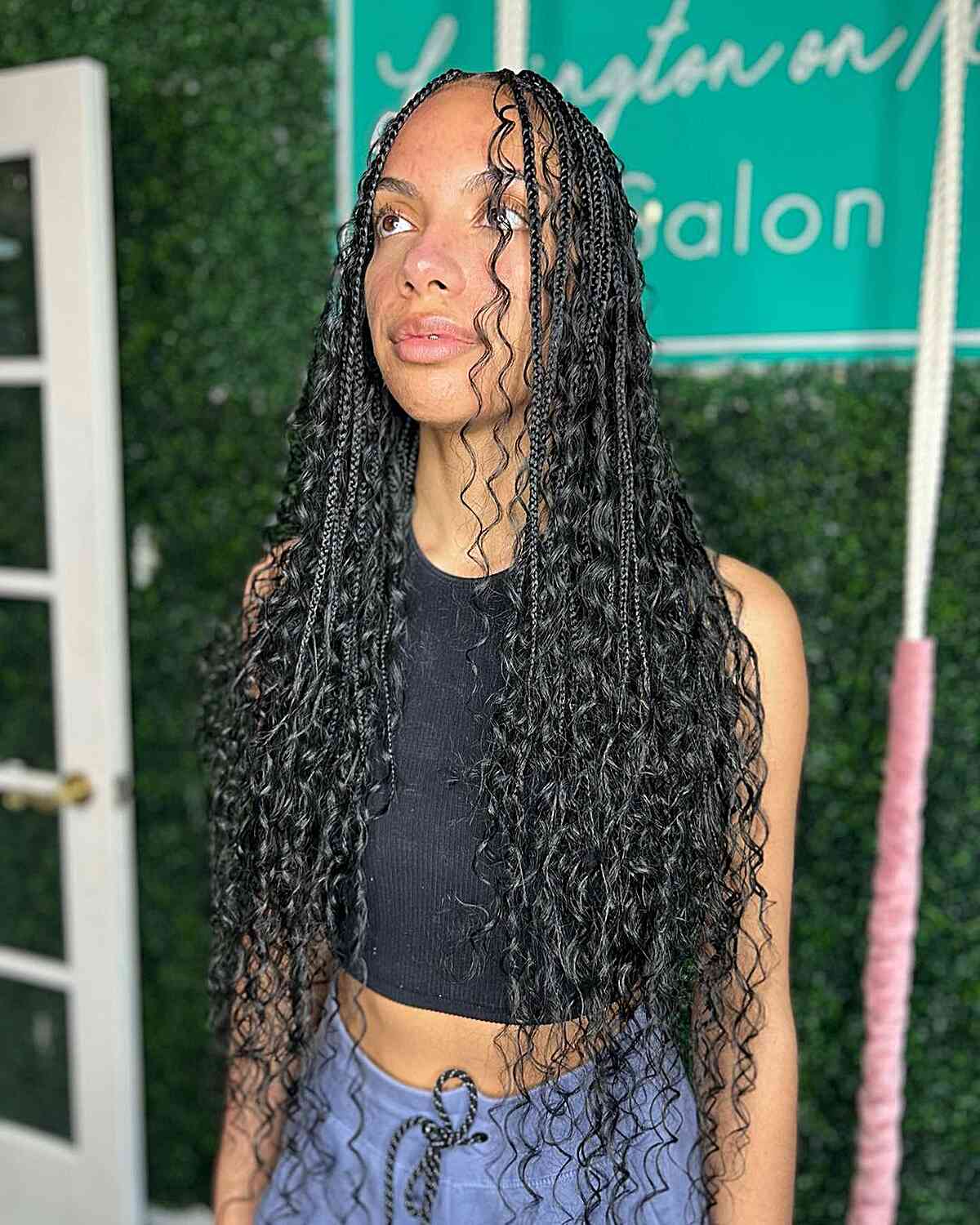 Boho Knotless Braids Are Hot Right Now &#8211; Here Are 25 Perfect Ideas