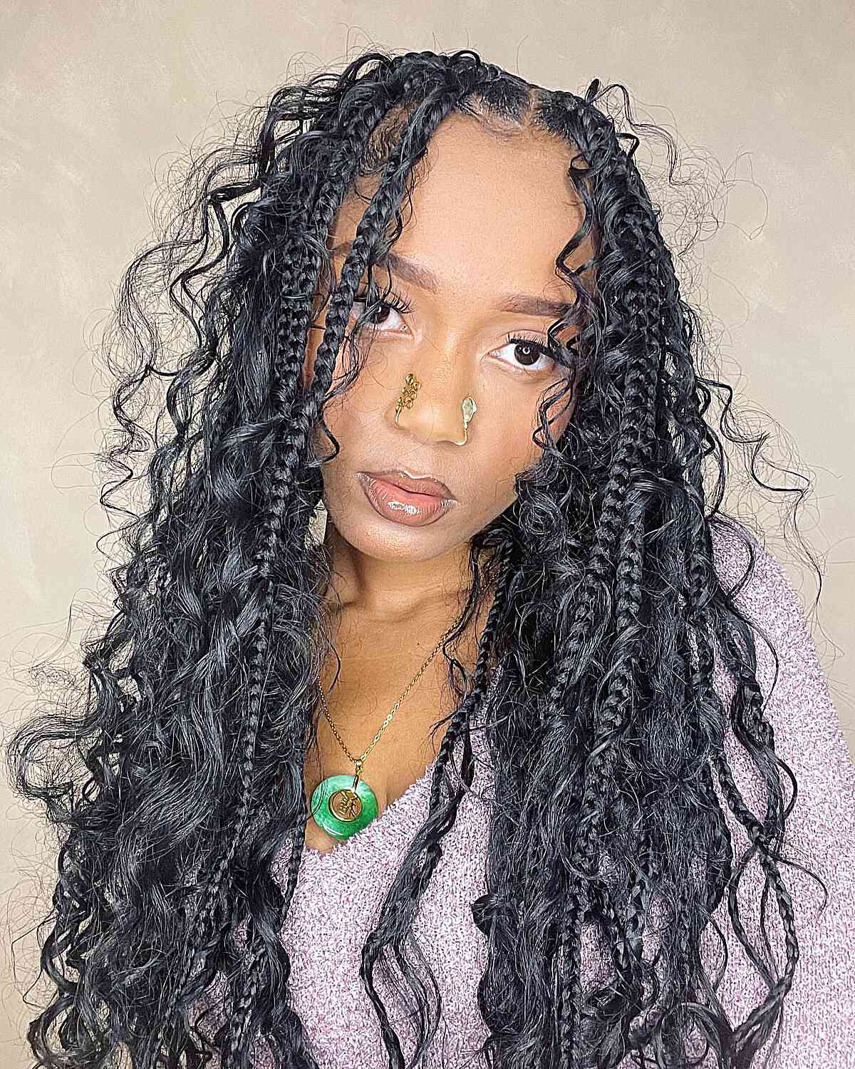 Boho Knotless Braids Are Hot Right Now &#8211; Here Are 25 Perfect Ideas
