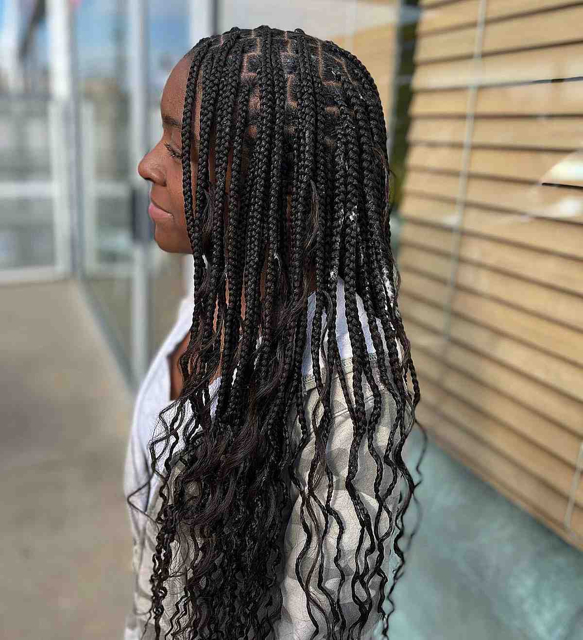 Boho Knotless Braids Are Hot Right Now &#8211; Here Are 25 Perfect Ideas