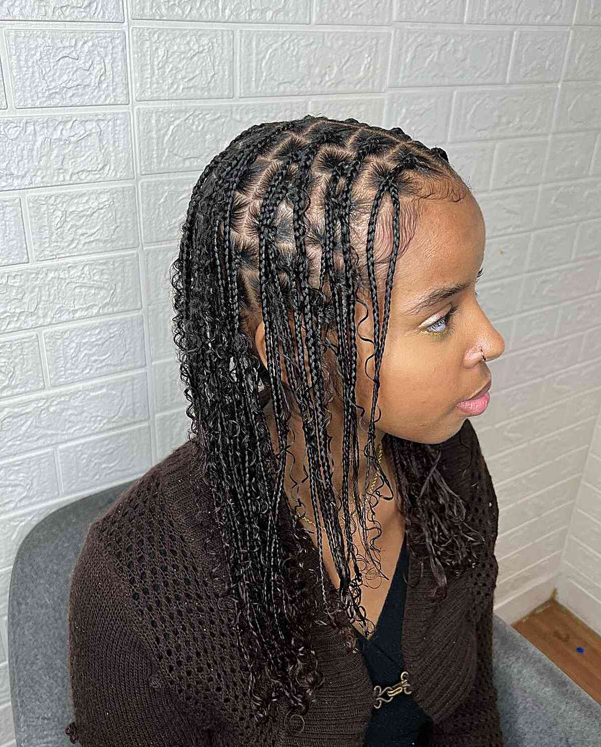 Boho Knotless Braids Are Hot Right Now &#8211; Here Are 25 Perfect Ideas