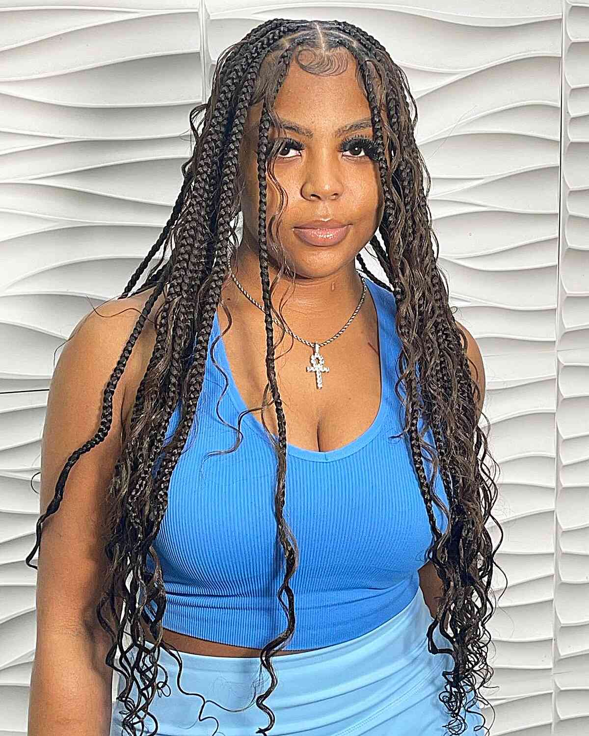 Boho Knotless Braids Are Hot Right Now &#8211; Here Are 25 Perfect Ideas