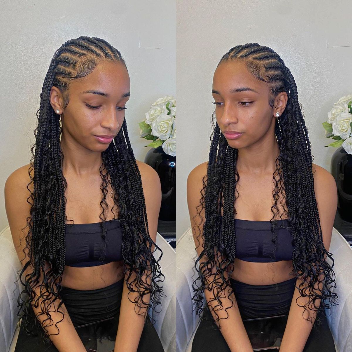Boho Knotless Braids Are Hot Right Now &#8211; Here Are 25 Perfect Ideas
