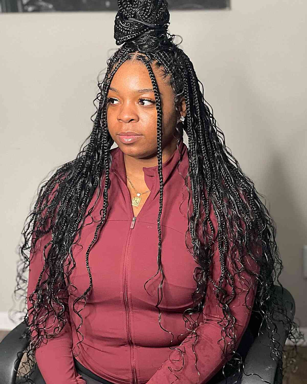 25 Coolest Small Knotless Braids Black Women Are Getting in 2025