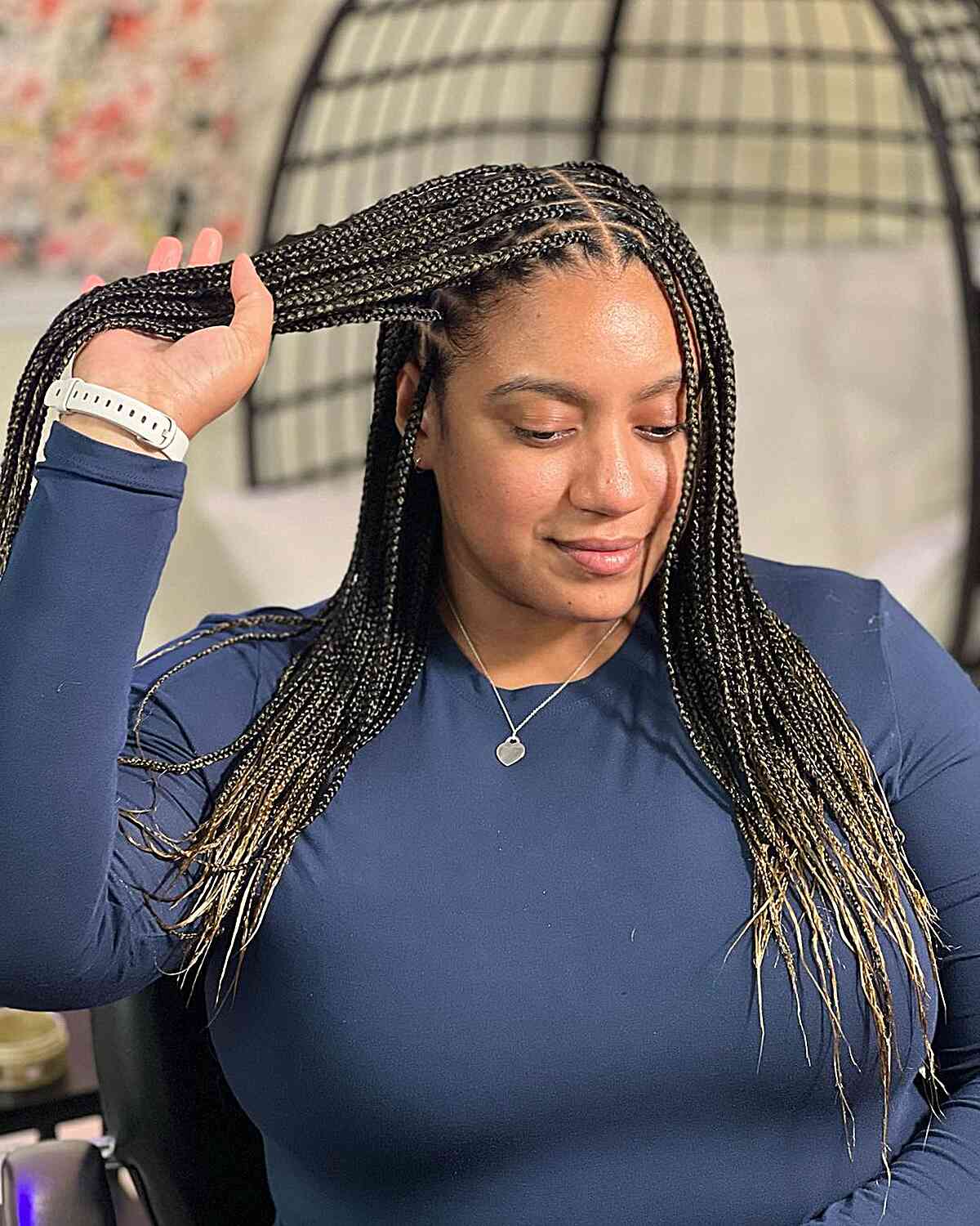 25 Coolest Small Knotless Braids Black Women Are Getting in 2025