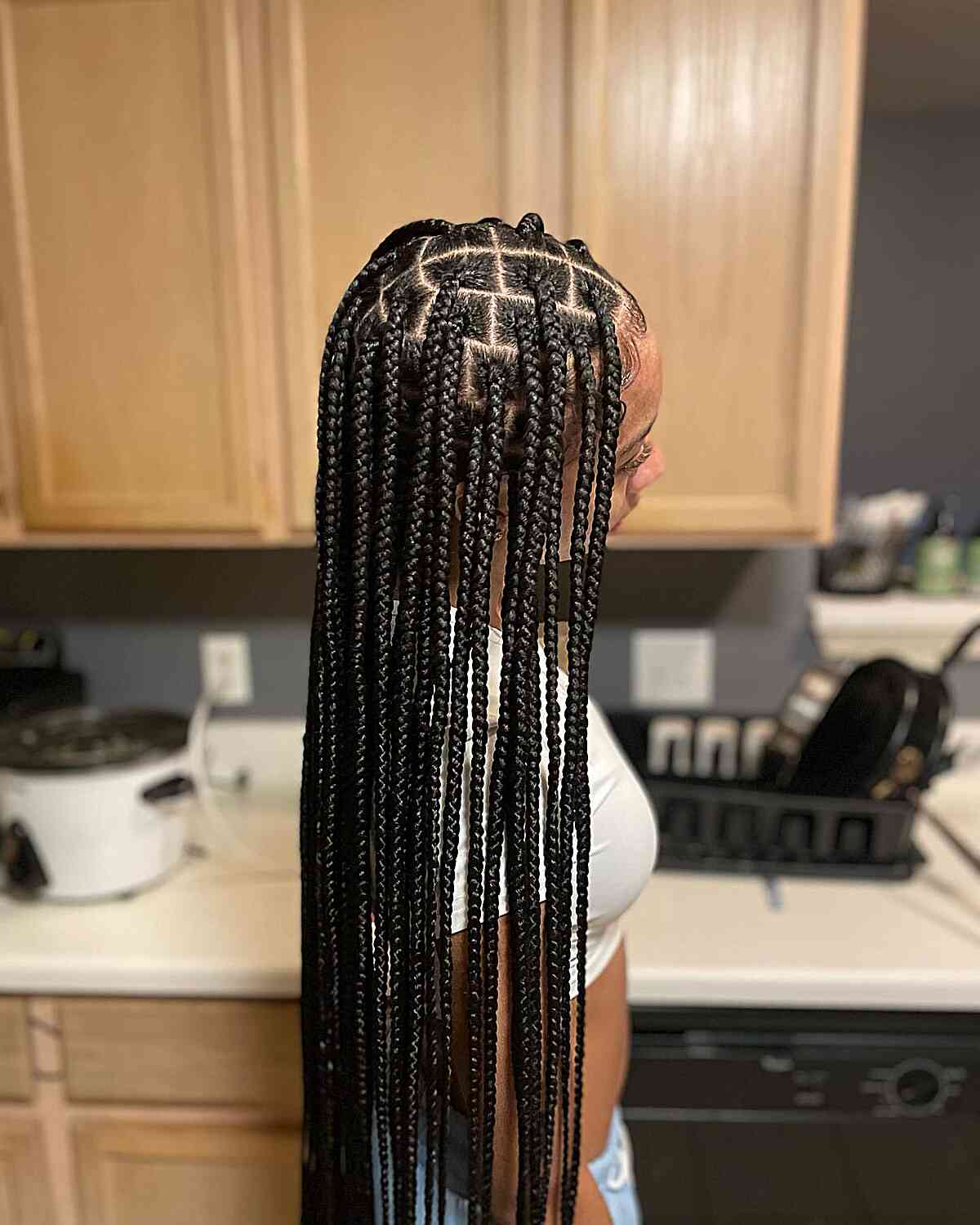 25 Coolest Small Knotless Braids Black Women Are Getting in 2025