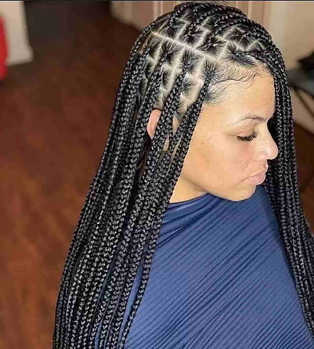 25 Coolest Small Knotless Braids Black Women Are Getting in 2025